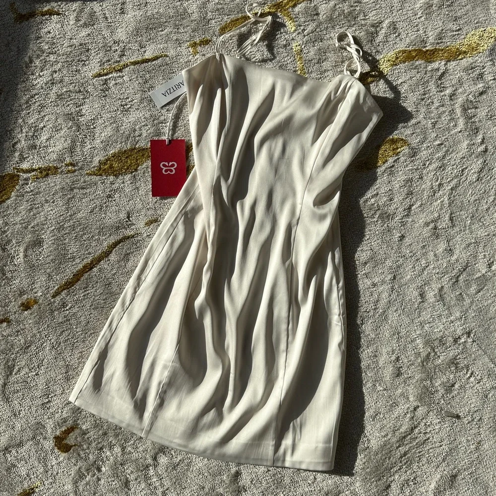 Aritzia Fits size Xs-S Aritzia Perfect Silky Mini Dress - Picture 4 of 10